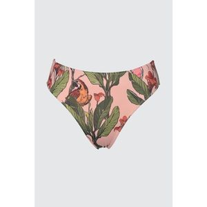 Trendyol Tropical Patterned High Waist Bikini Bottom vyobraziť