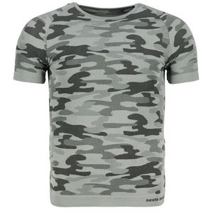 Sesto Senso Man Camouflage Short Sleeve Functional Shirt vyobraziť