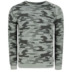 Sesto Senso Man Camouflage Long Sleeve Functional Shirt vyobraziť