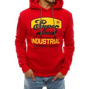Red men's hoodie BX4559 vyobraziť