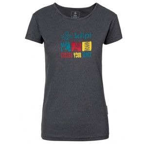 Women's functional T-shirt Giacinto-w dark gray - Kilpi vyobraziť