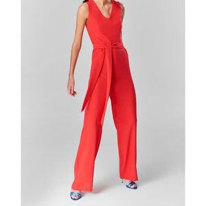 Trendyol Basic-Red Binding Detailed Jumpsuit vyobraziť