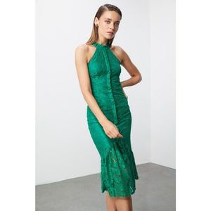 Trendyol Green Lace Dress vyobraziť