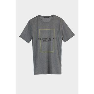 Trendyol Anthracite Men's Regular Fit T-Shirt vyobraziť