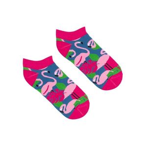 Kabak Unisex's Socks Short Flamingo vyobraziť
