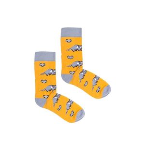 Kabak Unisex's Socks Patterned Racoons vyobraziť