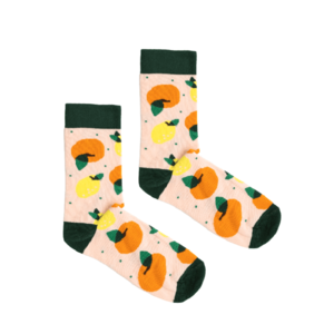 Kabak Unisex's Socks Patterned Citruses vyobraziť
