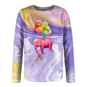 Mr. GUGU & Miss GO Unisex's Longsleeve LS-K-LNG1623 Violet vyobraziť