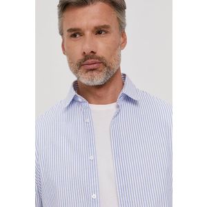 Bavlnená košeľa Marciano Guess pánska, regular, s talianskym golierom vyobraziť