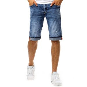 Men's denim blue shorts SX1000 vyobraziť