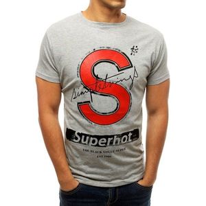 Gray RX3797 men's T-shirt with print vyobraziť