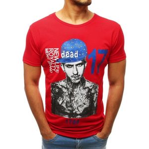 Red RX3515 men's T-shirt with print vyobraziť
