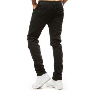 Men's black jeans pants UX1344 vyobraziť