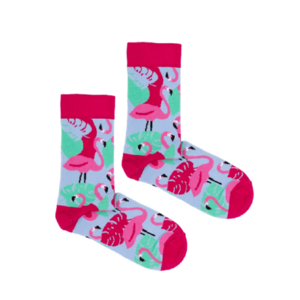 Kabak Unisex's Socks Patterned Flamingo2 vyobraziť