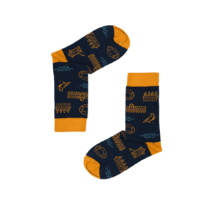 Kabak Unisex's Socks Patterned Cracow Icons vyobraziť