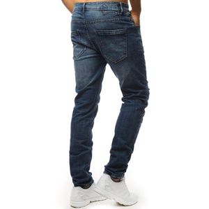 Men's blue jeans pants UX1513 vyobraziť