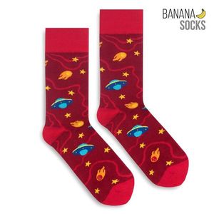 Banana Socks Unisex's Socks Classic Ufo vyobraziť