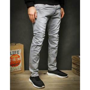 Light gray jeans for men UX2428 vyobraziť