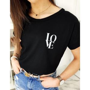 LOVE women's T-shirt black RY1305 vyobraziť