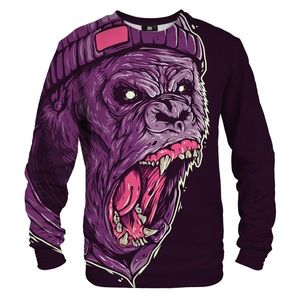 Mr. GUGU & Miss GO Unisex's Sweater S-PC1035 Violet vyobraziť