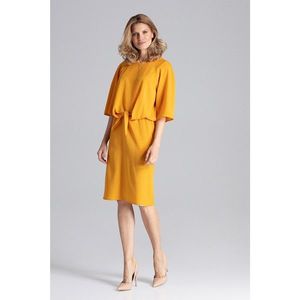 Figl Woman's Dress M656 Mustard vyobraziť