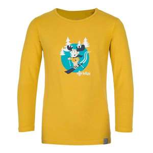 Children's cotton T-shirt Lero-j yellow - Kilpi vyobraziť