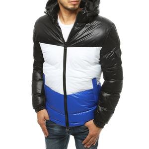 Black men's quilted winter jacket TX3429 vyobraziť