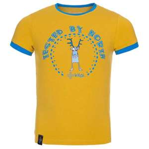 Boy's cotton T-shirt Mercy-jb yellow - Kilpi vyobraziť