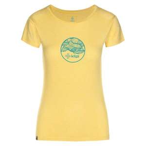 Women's light T-shirt Guilin-w yellow - Kilpi vyobraziť