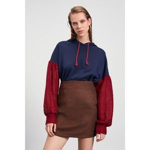 Trendyol Brown Basic Skirt vyobraziť