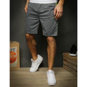 Dark gray men's sweat shorts SX1141 vyobraziť