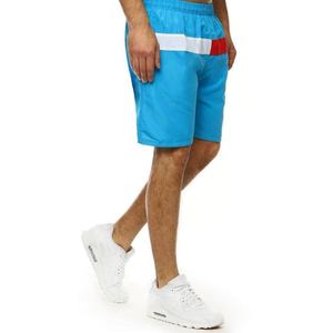 Men's swimming shorts turquoise SX2009 vyobraziť