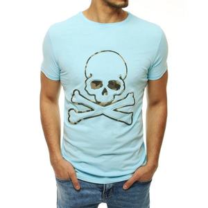 Men's T-shirt with blue RX4209 print vyobraziť