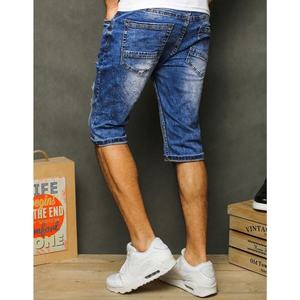 Men's denim blue shorts SX1292 vyobraziť