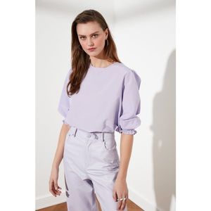 Trendyol Lila Basic Blouse vyobraziť