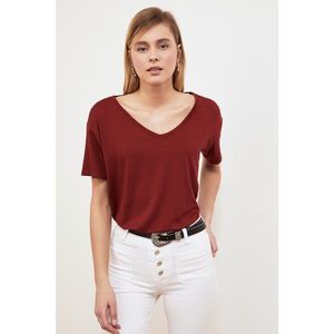 Trendyol Basic Knitted T-Shirt vyobraziť