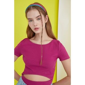 Trendyol Pushhya Cut Out Detailed Knitted Blouse vyobraziť