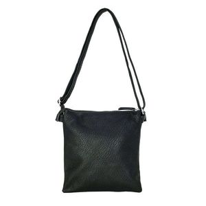 Black eco leather handbag vyobraziť