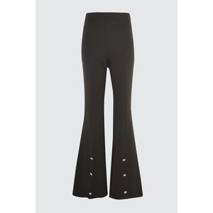 Trendyol Black Button Detailed Pants vyobraziť
