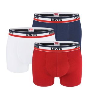 LEVI`S - 3PACK Levi`s super soft cotton stretch tricolor boxerky z organickej bavlny -XL (95 - 105 cm) vyobraziť