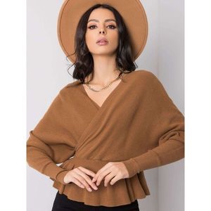 OCH BELLA Light brown women´s sweater vyobraziť