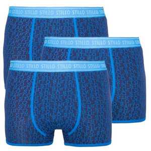 3PACK men's boxers Stillo blue (STP-0111111) vyobraziť