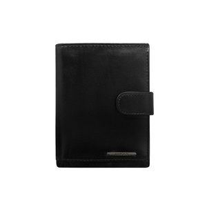 Black men´s leather wallet vyobraziť