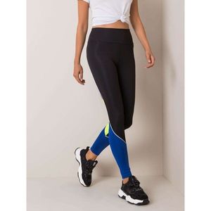 FOR FITNESS Black sports leggings for women vyobraziť