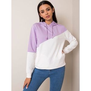 Light purple hoodie with pockets vyobraziť
