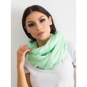Bright green scarf with rhinestones vyobraziť
