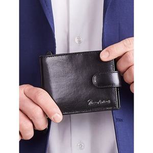 Wallet for a man horizontal black vyobraziť