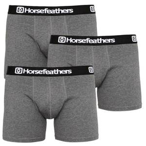 3PACK men's boxers Horsefeathers Dynasty heather anthracite (AM067B) vyobraziť