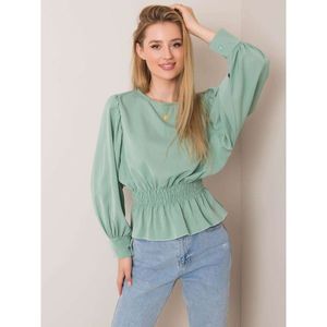 Mint oversize blouse vyobraziť