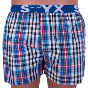 Men's shorts Styx sports rubber multicolored (B704) vyobraziť